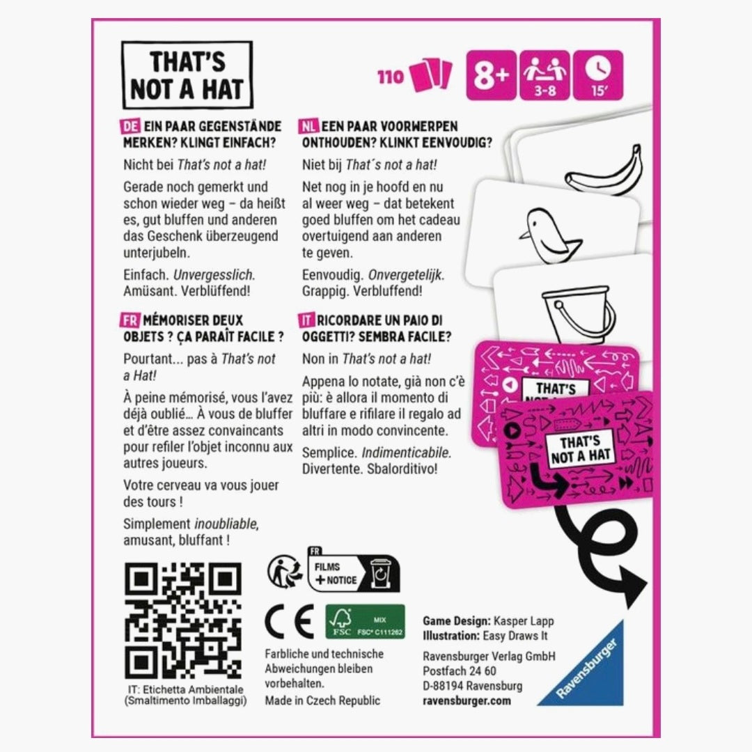 Ravensburger: That's Not A Hat