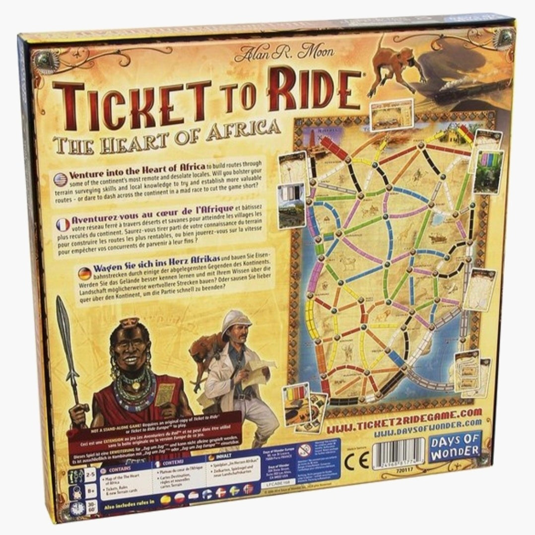 Ticket to Ride: Afrika - Uitbreiding