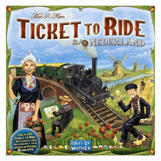 Asmodee: Ticket to Ride - Nederland (Uitbreiding)
