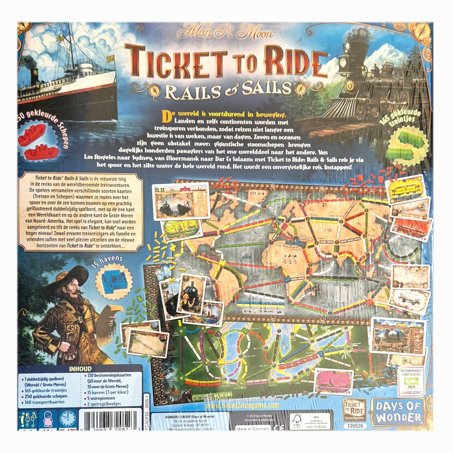 Ticket to Ride: Rails & Sails (NL)