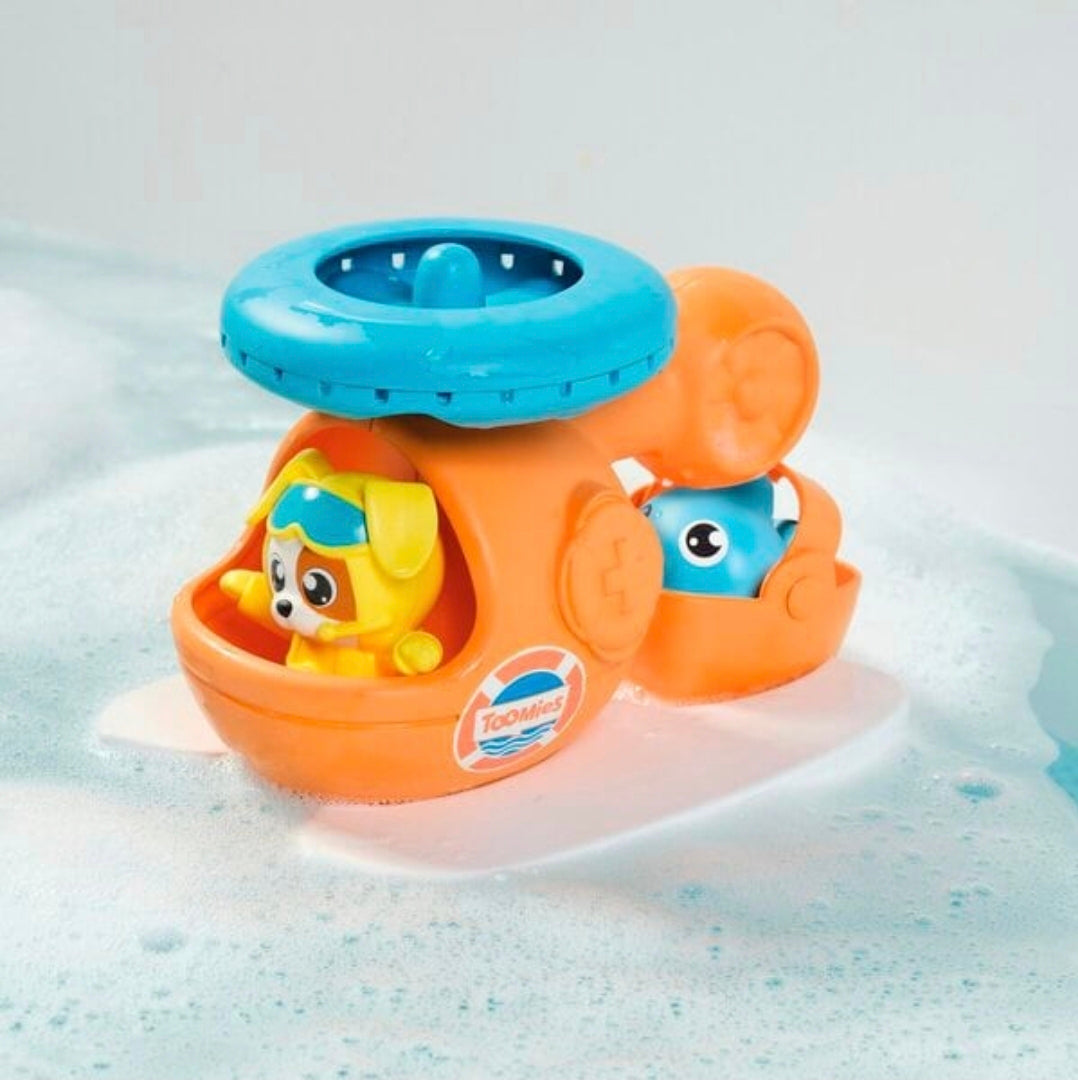 Tomy: Toomies Splash Rescue Helicopter (12+M)
