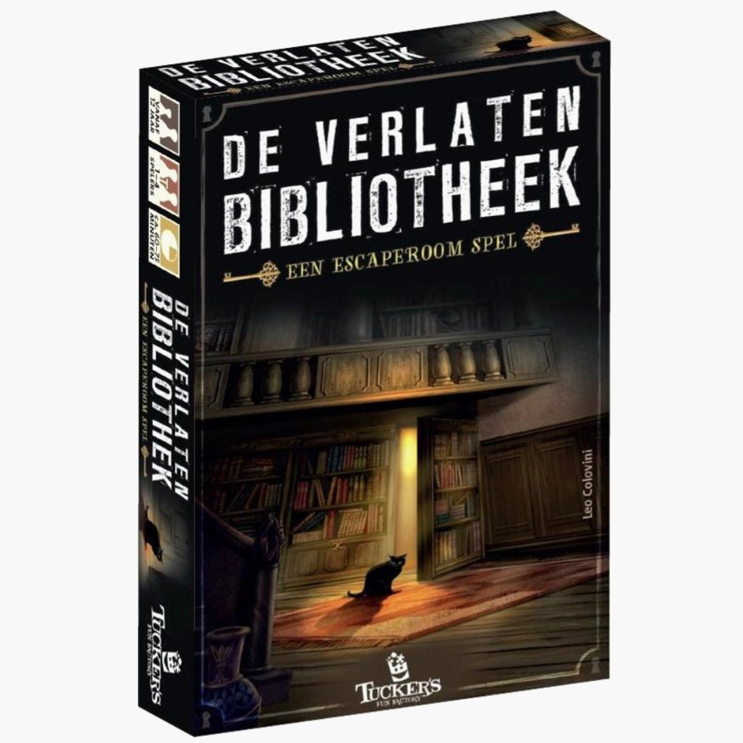 Tucker's Fun Factory: Verlaten Bibliotheek (escape game)
