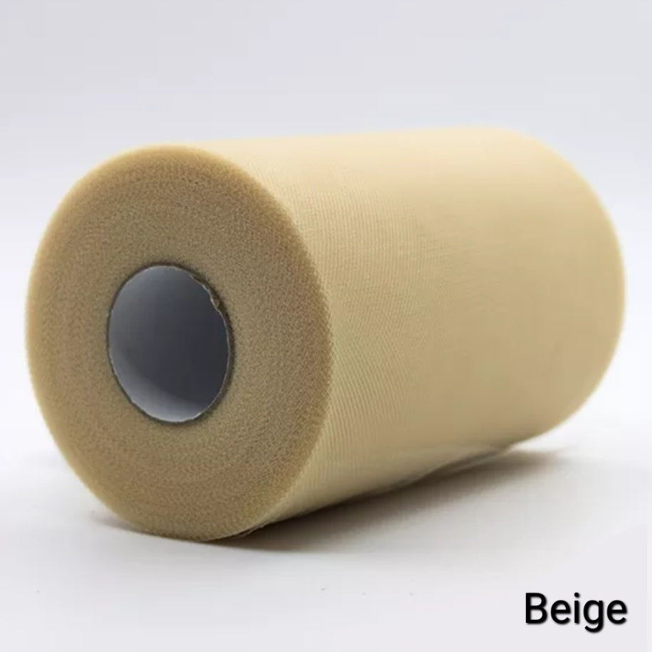15cm Tule - Prijs per meter  (Diverse kleuren)