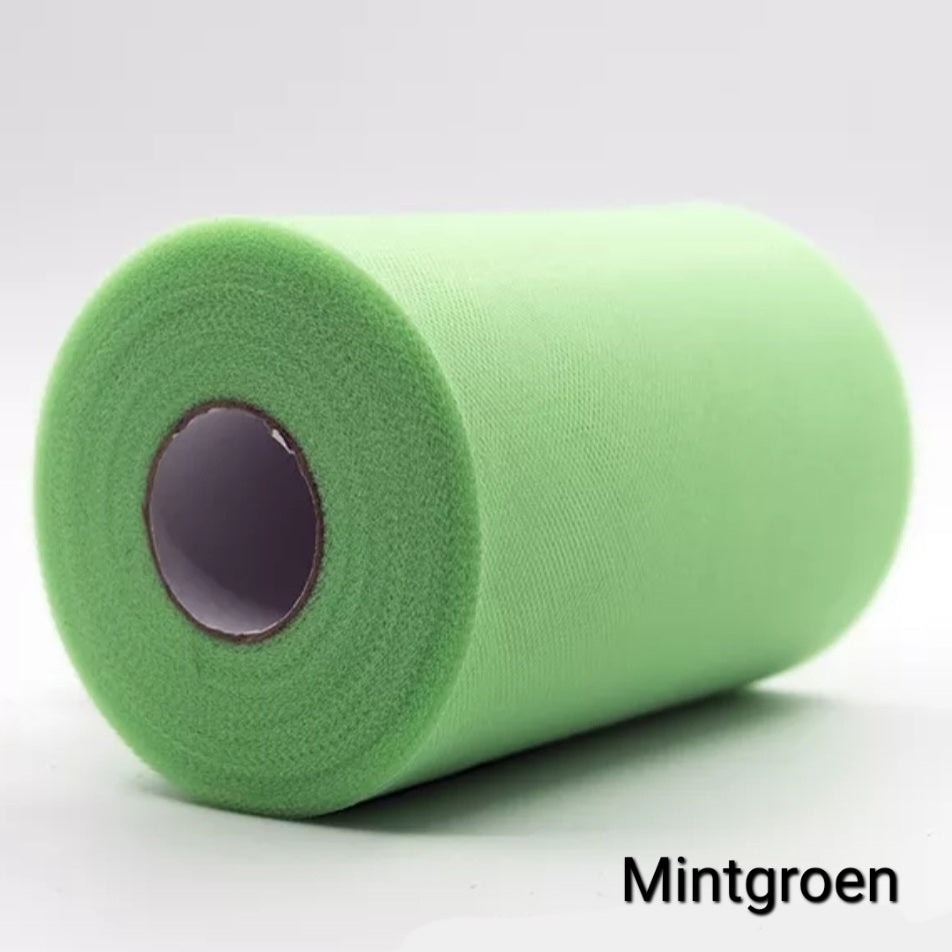 15cm Tule - Prijs per meter  (Diverse kleuren)