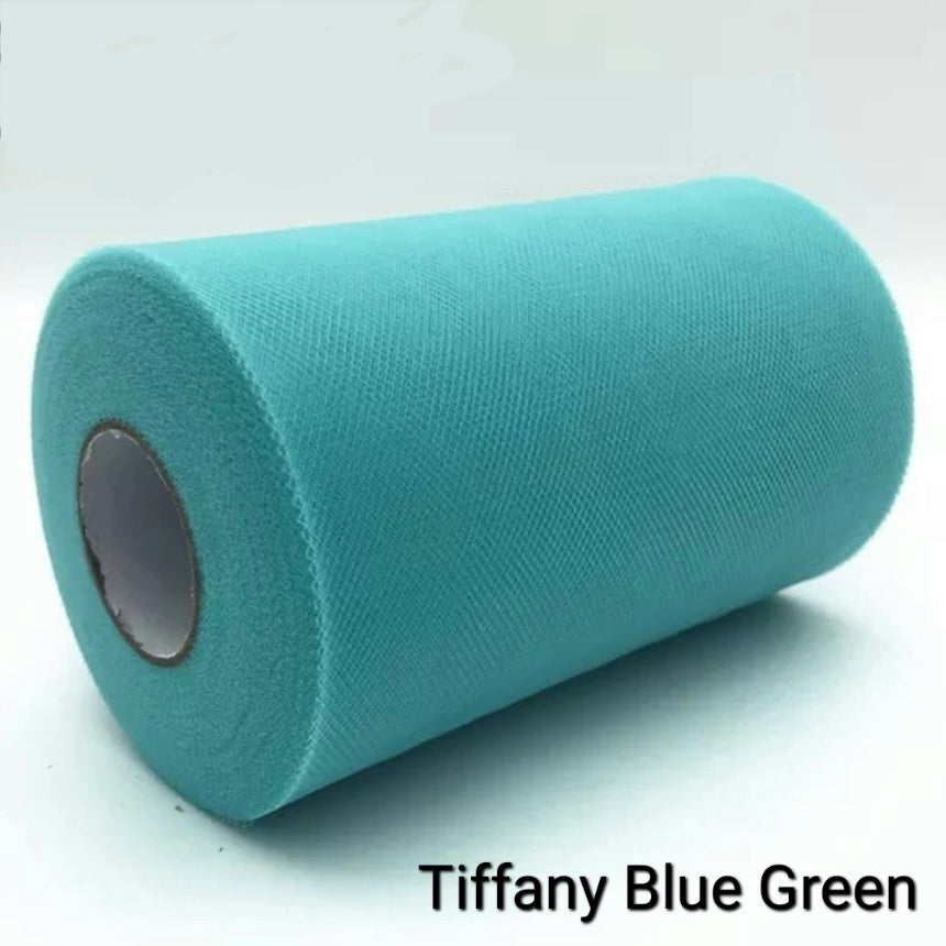 15cm Tule - Prijs per meter  (Diverse kleuren)