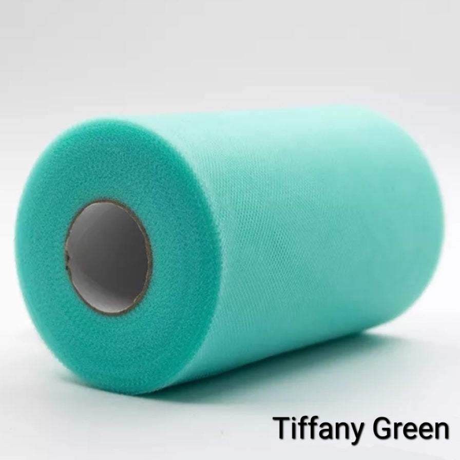15cm Tule - Prijs per meter  (Diverse kleuren)