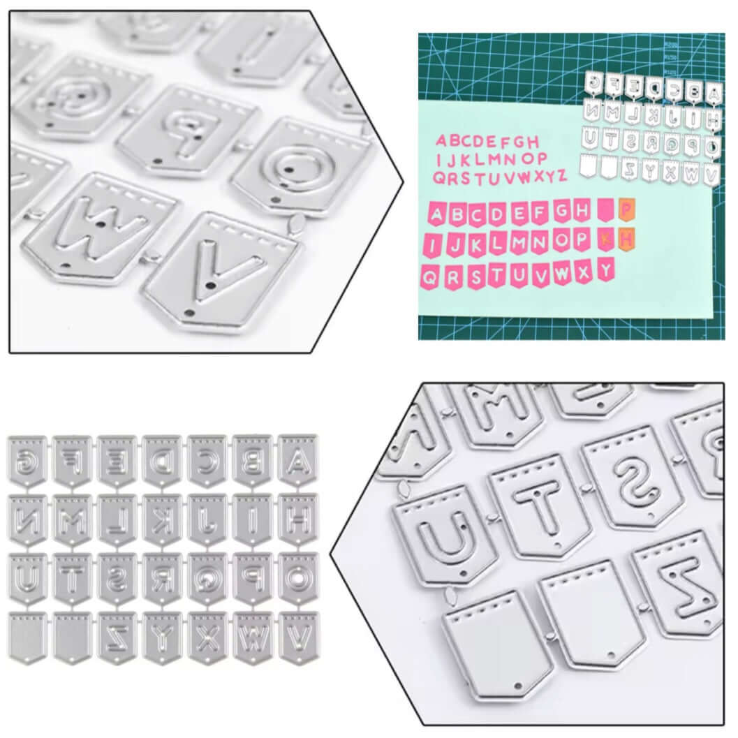 Stansmes Vlaggen alfabet Hoofdletters