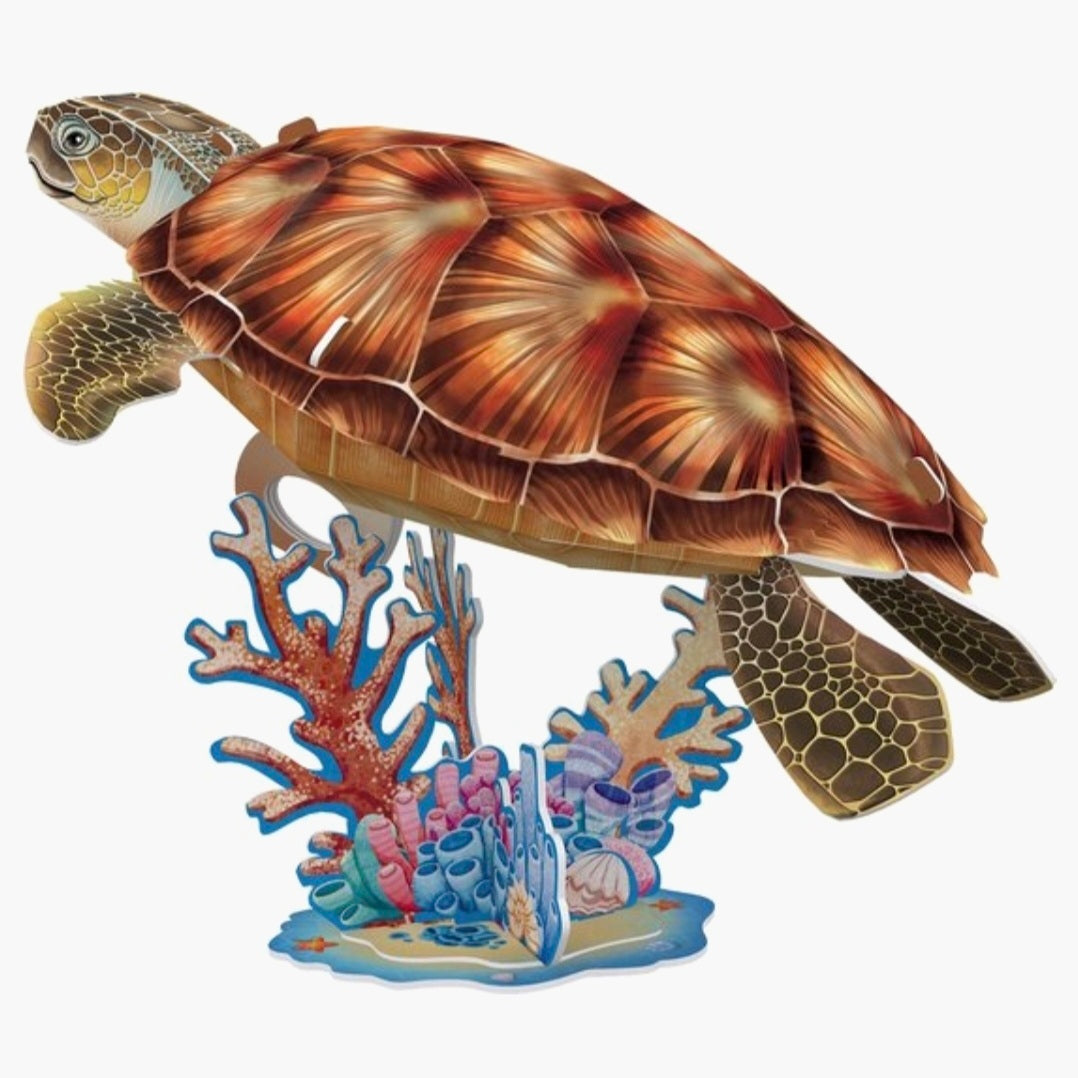 National Geographic: 3D Zeeschildpad - 31 stukjes