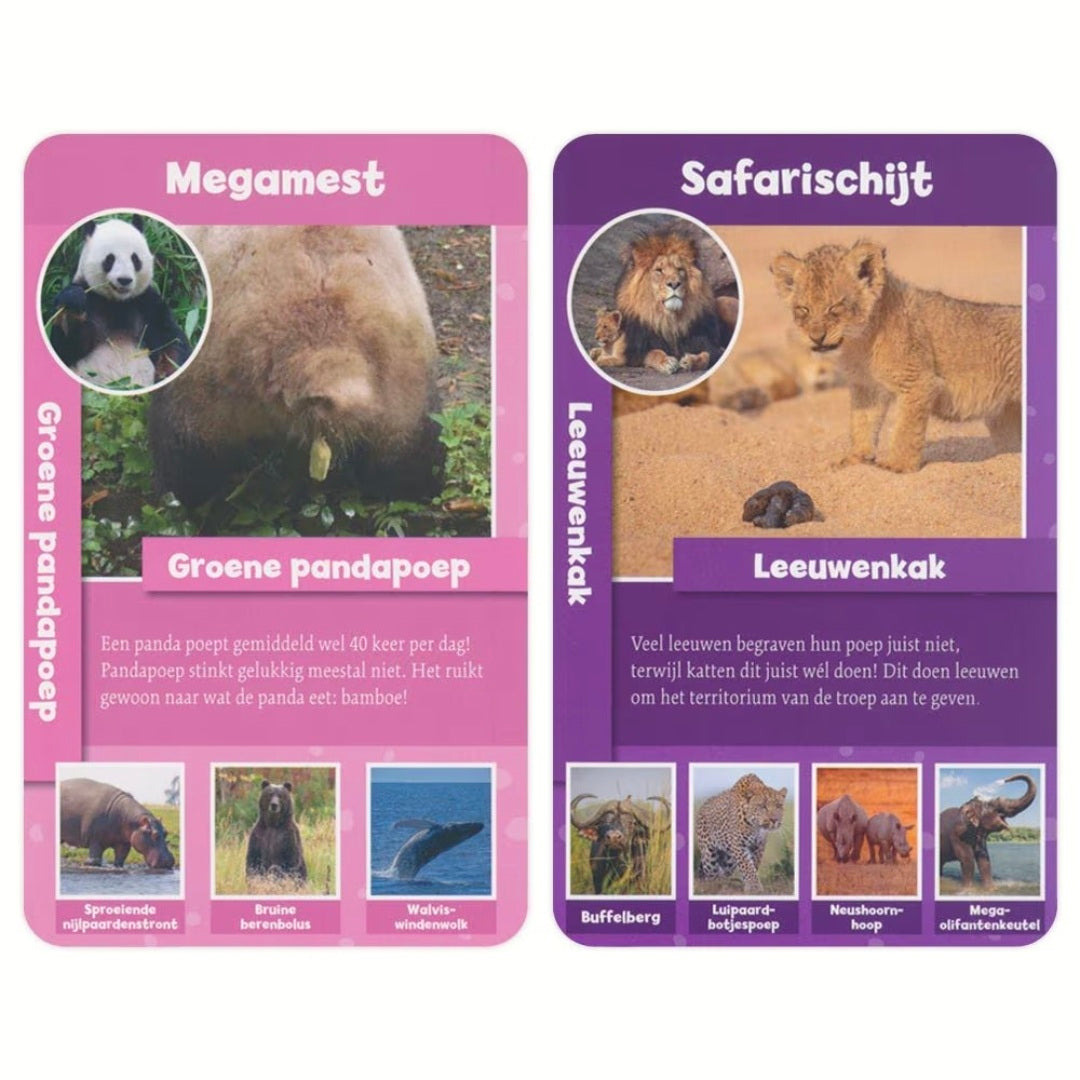 Identity Games: Dierenpoep weetjes - Kwartet