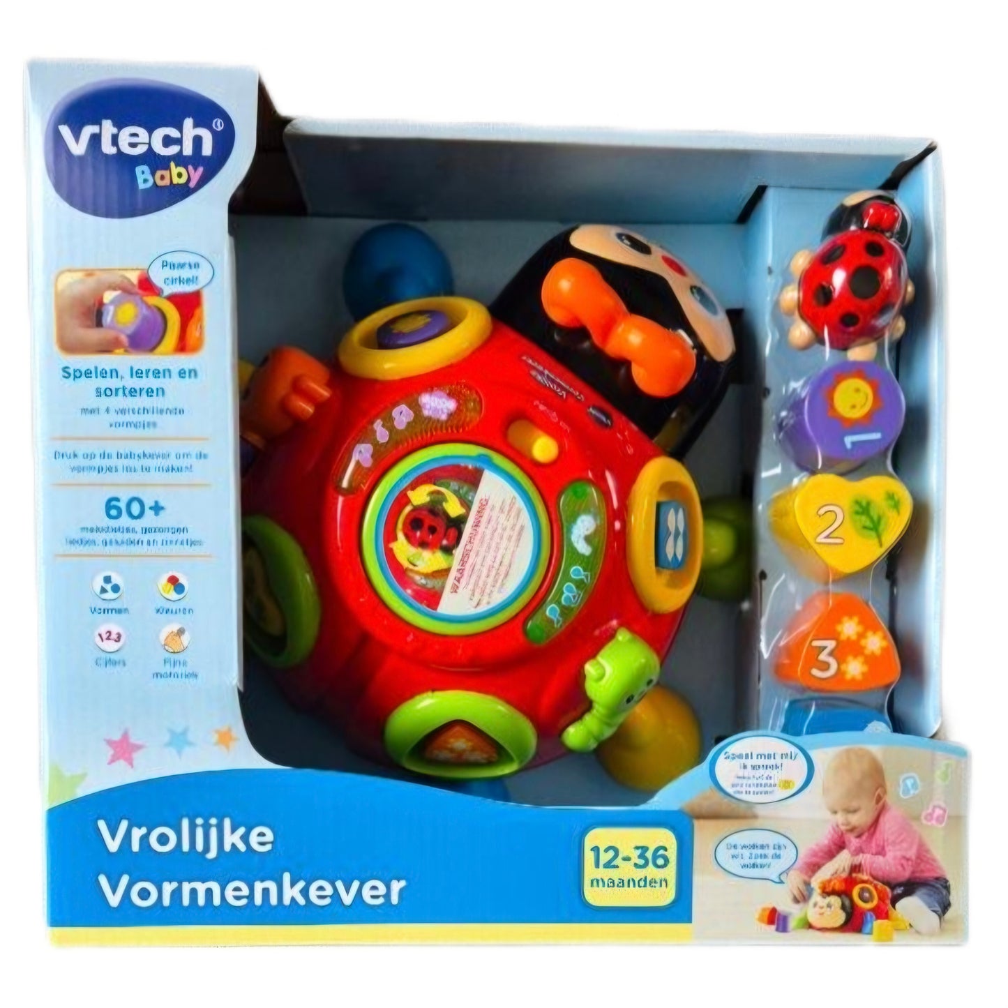 VTech: Vrolijke Vormenkever (12-36Mnd)