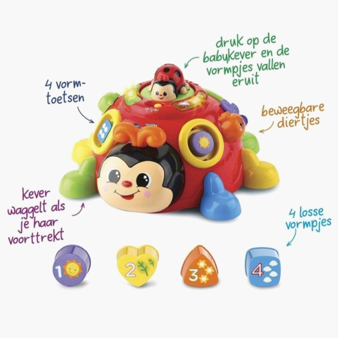 VTech: Vrolijke Vormenkever (12-36Mnd)