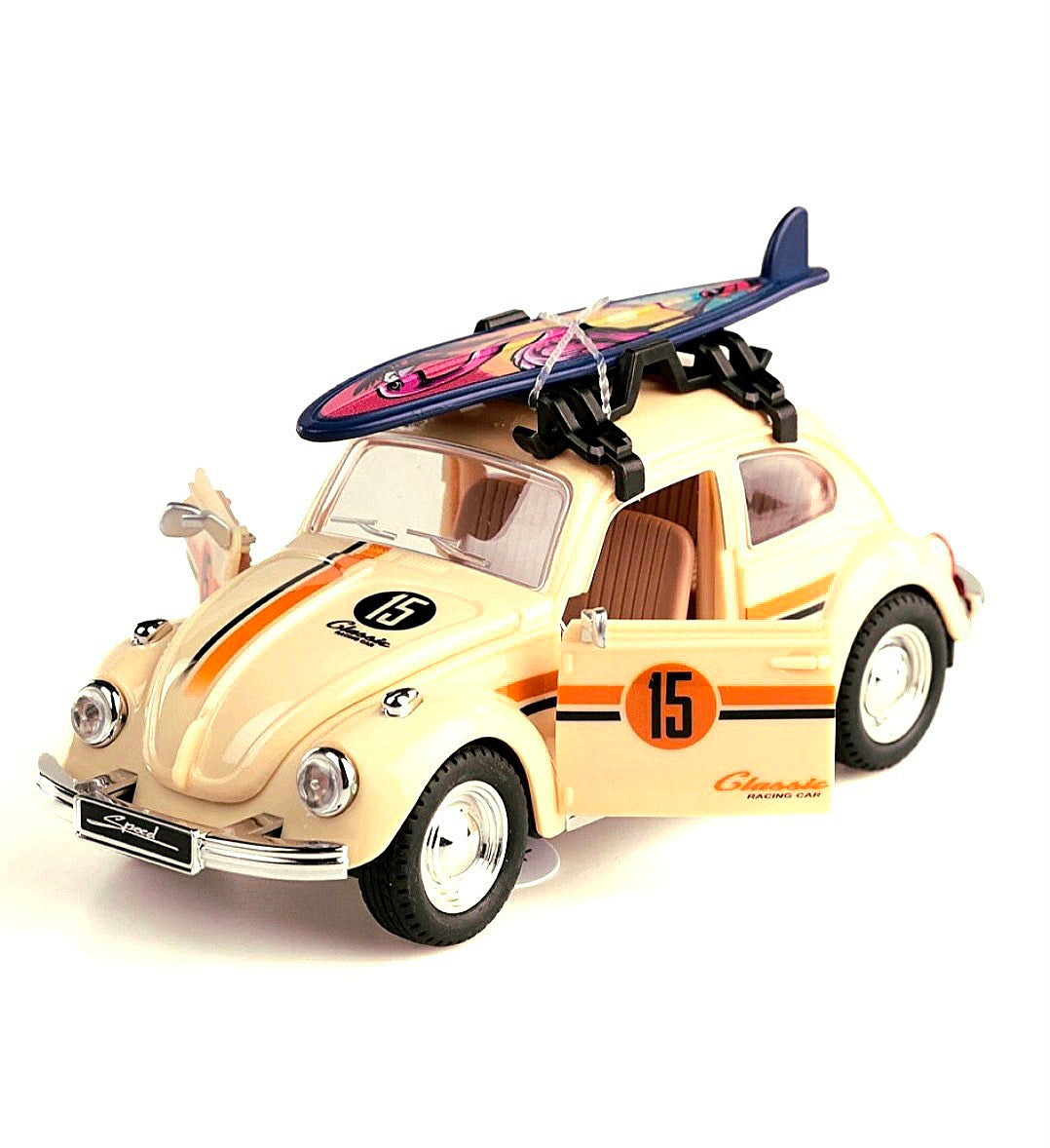 Deluxe Retro Rides Collectables: VW Kever 1:24 - Licht en Geluid
