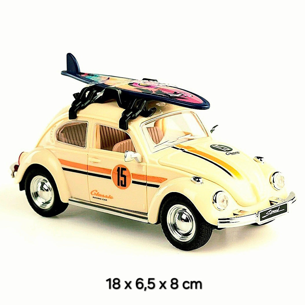 Deluxe Retro Rides Collectables: VW Kever 1:24 - Licht en Geluid