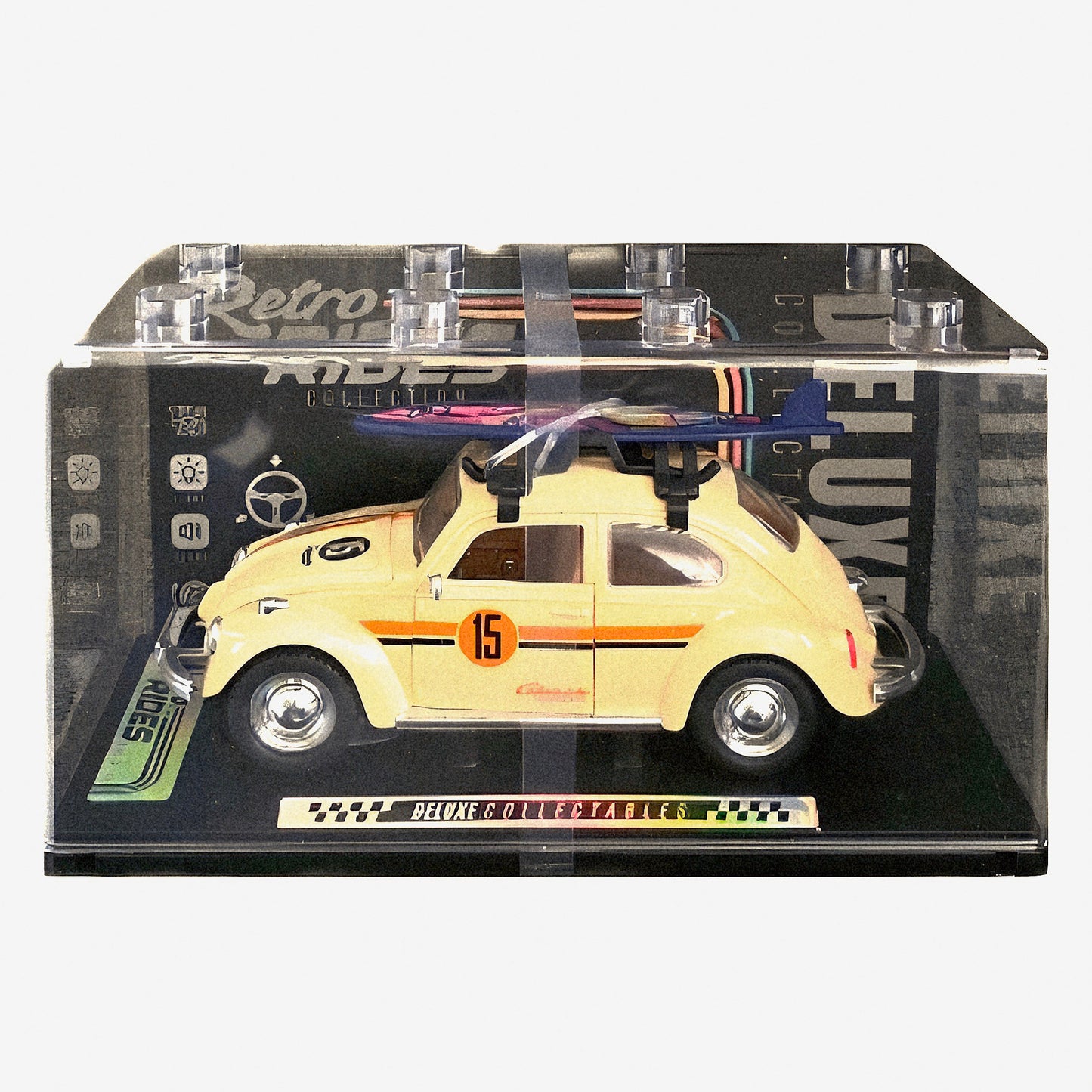 Deluxe Retro Rides Collectables: VW Kever 1:24 - Licht en Geluid