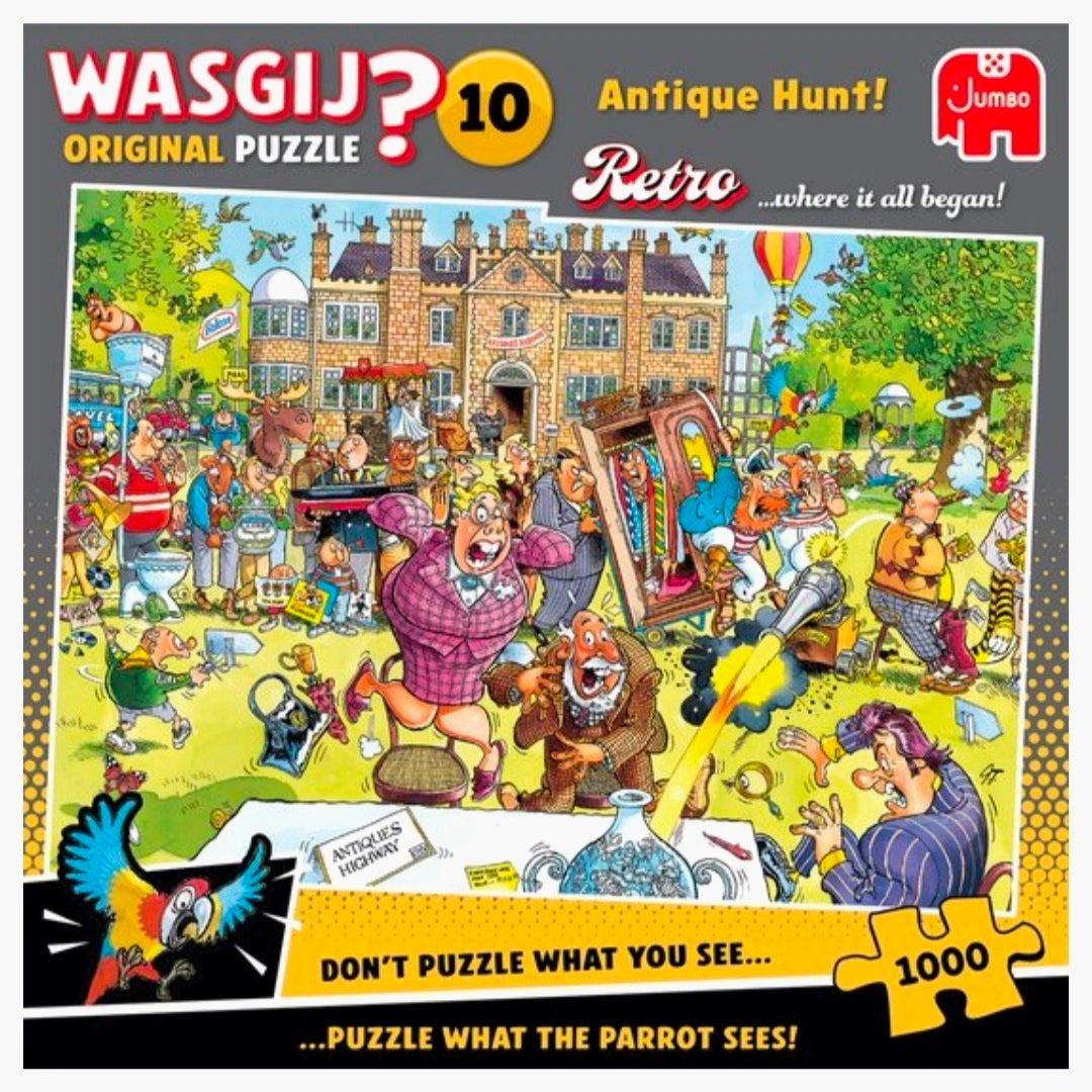Wasgij 10 Retro Original: Antiekjacht! - 1000