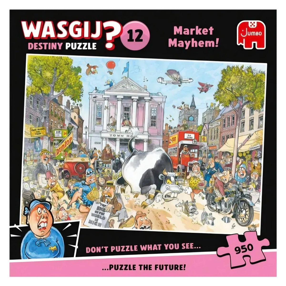 Wasgij 12 Destiny: Chaos op de Markt - 950  -  Multiplaza