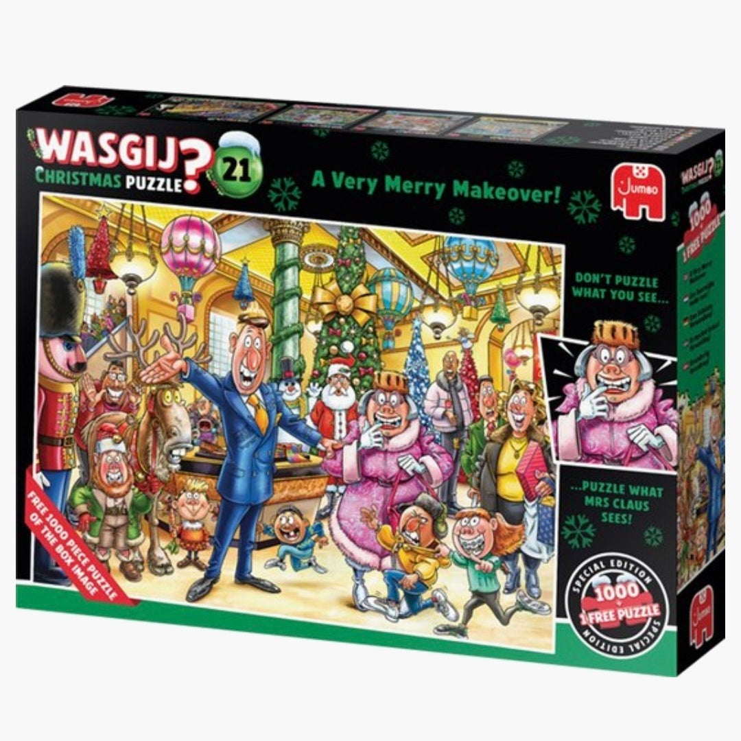 Wasgij 21 Christmas: Feestelijk Make-over - 1000