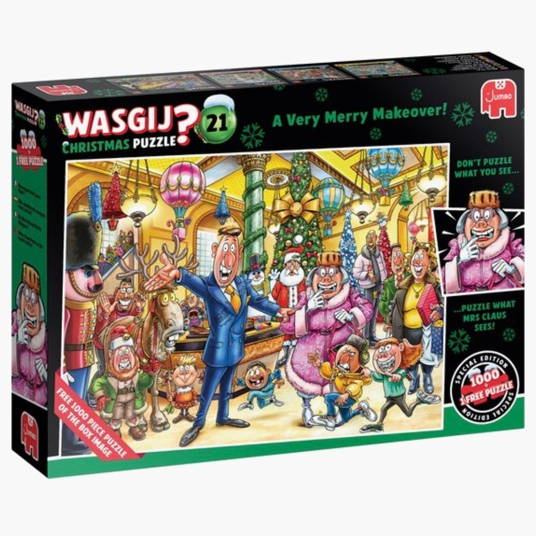 Wasgij 21 Christmas: Feestelijk Make-over - 1000