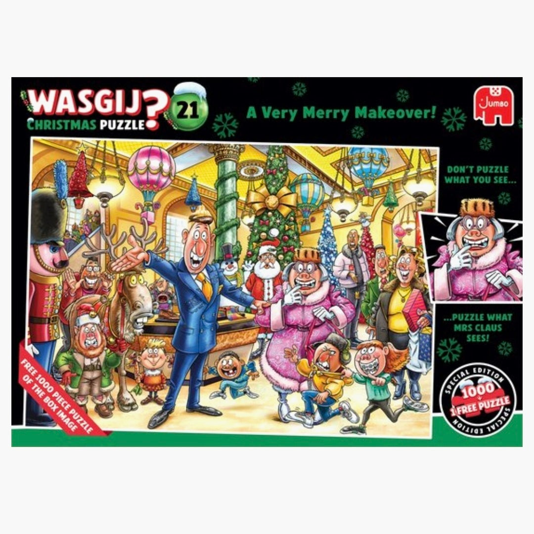 Wasgij 21 Christmas: Feestelijk Make-over - 1000