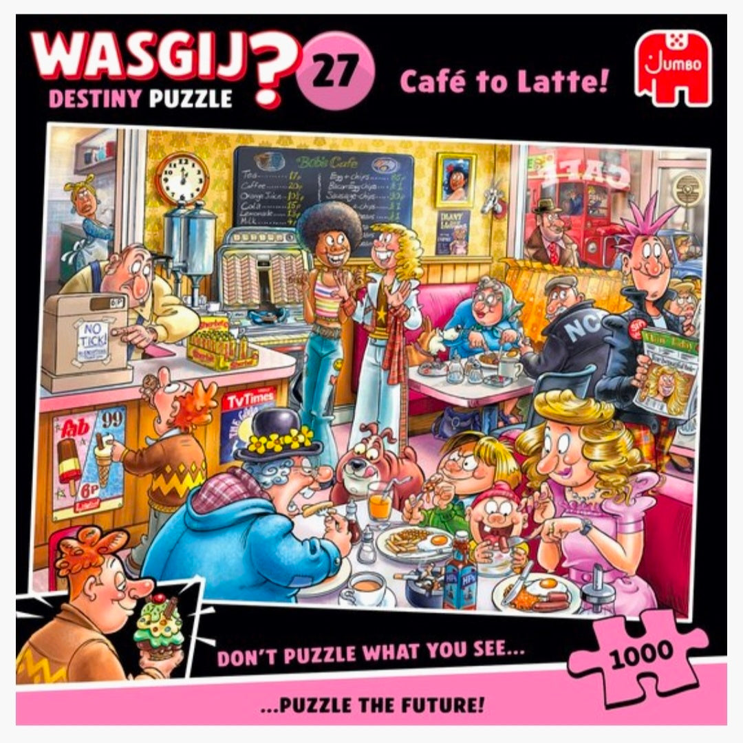 Wasgij 27 Mystery: Van Cafetaria naar Koffiebar - 1000