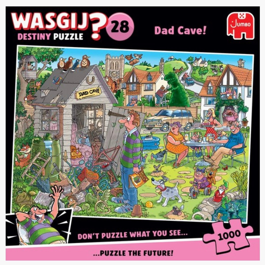 Wasgij 28 Destiny: Mancave van Pa - 1000
