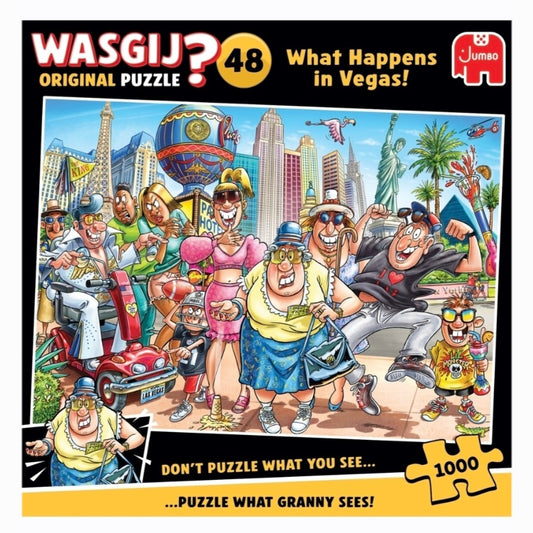 Wasgij 48 Original: What Happens in Vegas - 1000