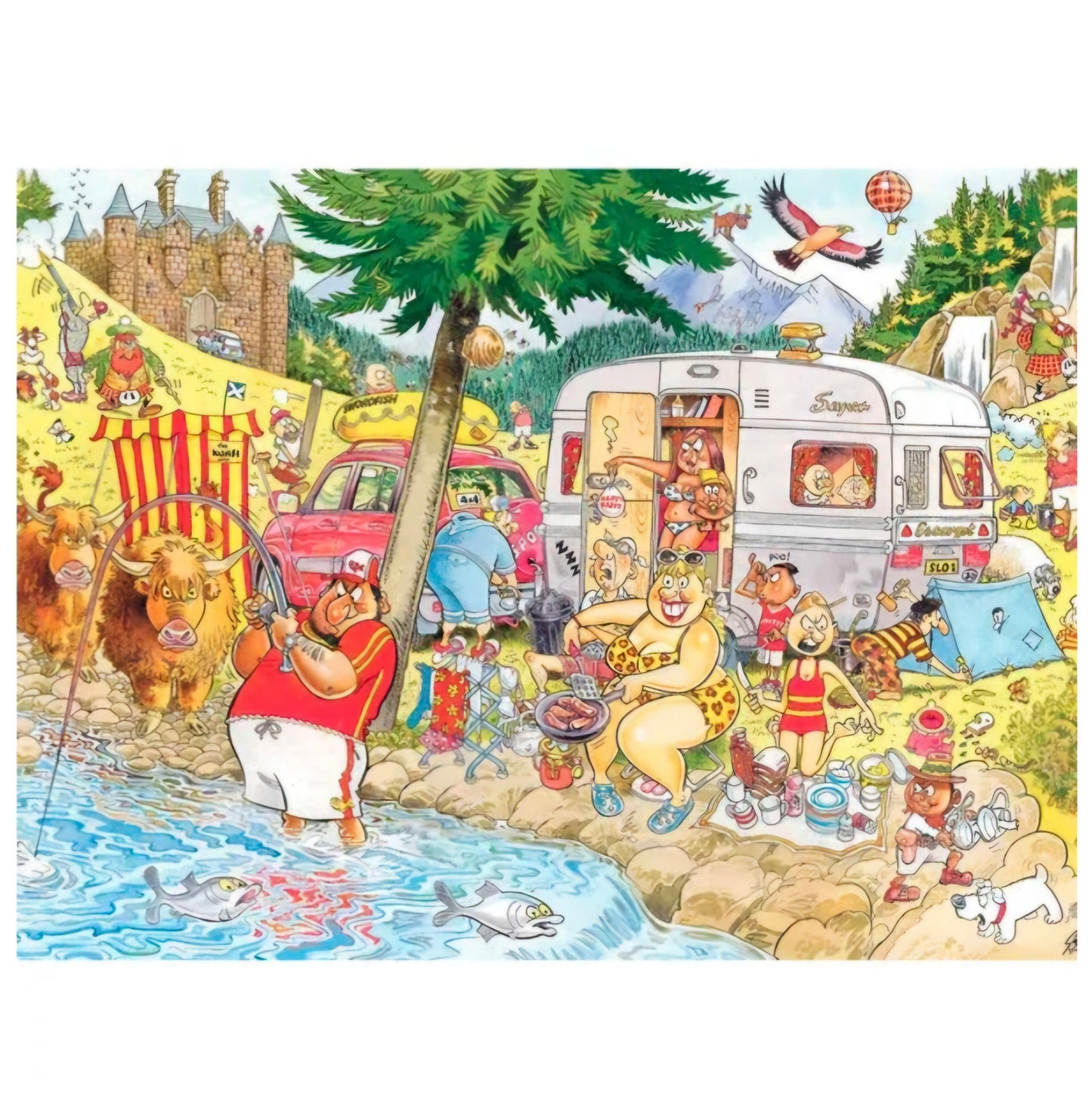 Jumbo: Wasgij? 6 Mystery - Camping Commotion! - 950