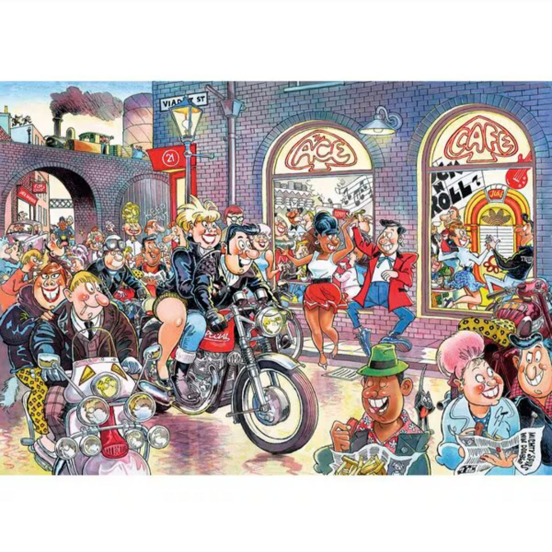 Wasgij? 7 Destiny:  Rock Around The Clock (Rock de klok rond) - 950