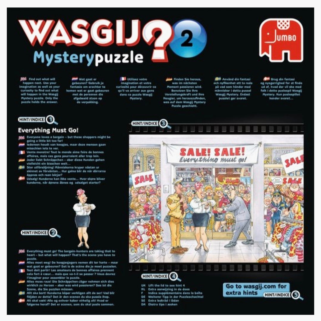 Wasgij 7: Mystery - Everthing Must Go! (Uitverkoop) - 500