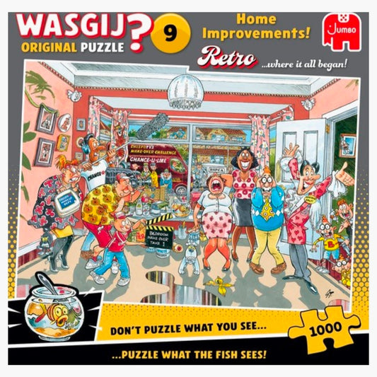Wasgij 9 Original: Retro - Klein Verbouwinkje! - 1000