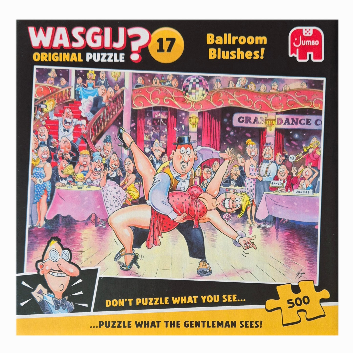 Wasgij 17 Original: Ballroom Blushes! (Balzaal Bloost) - 500