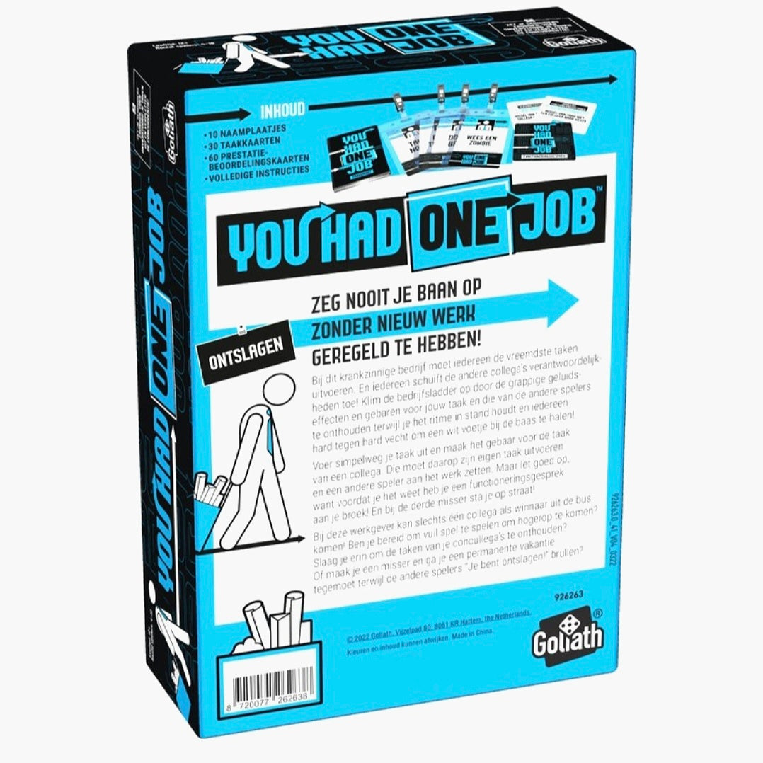 Goliath: You Had One Job (NL)