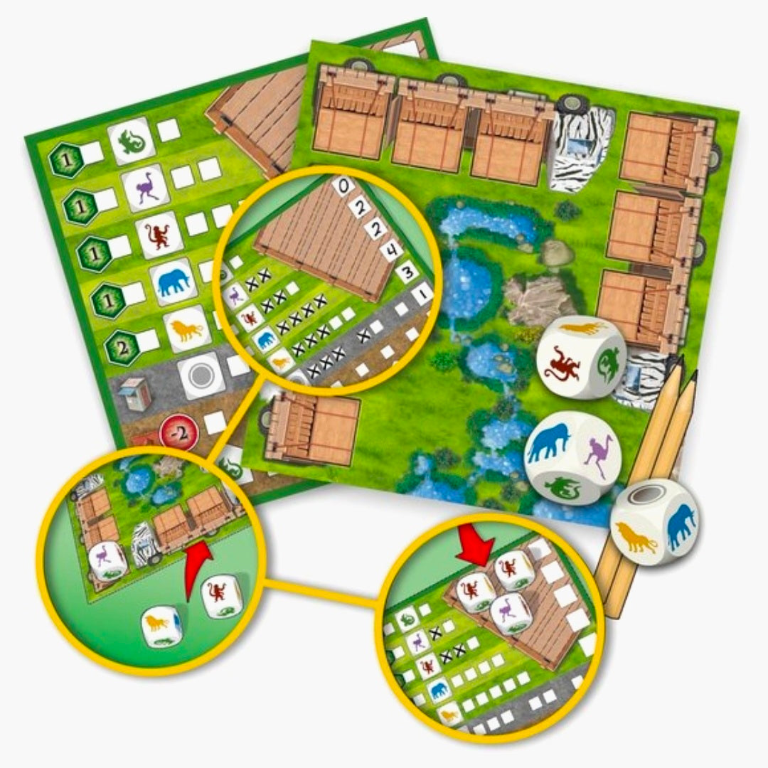 White Goblin: Zooloretto Dobbelspel