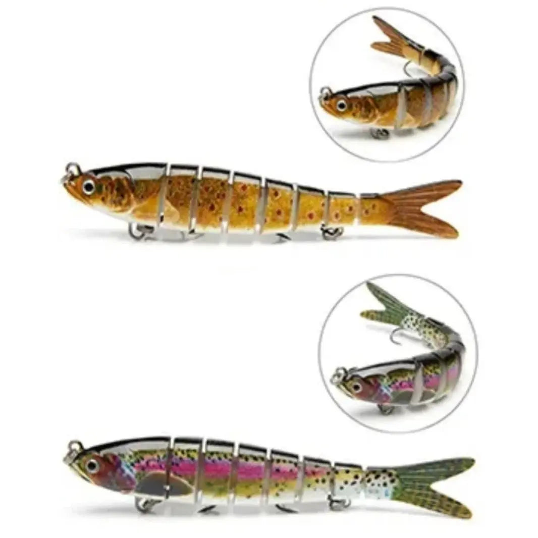 14cm Realistische Lokaas - Diverse Kleuren  -  Multiplaza