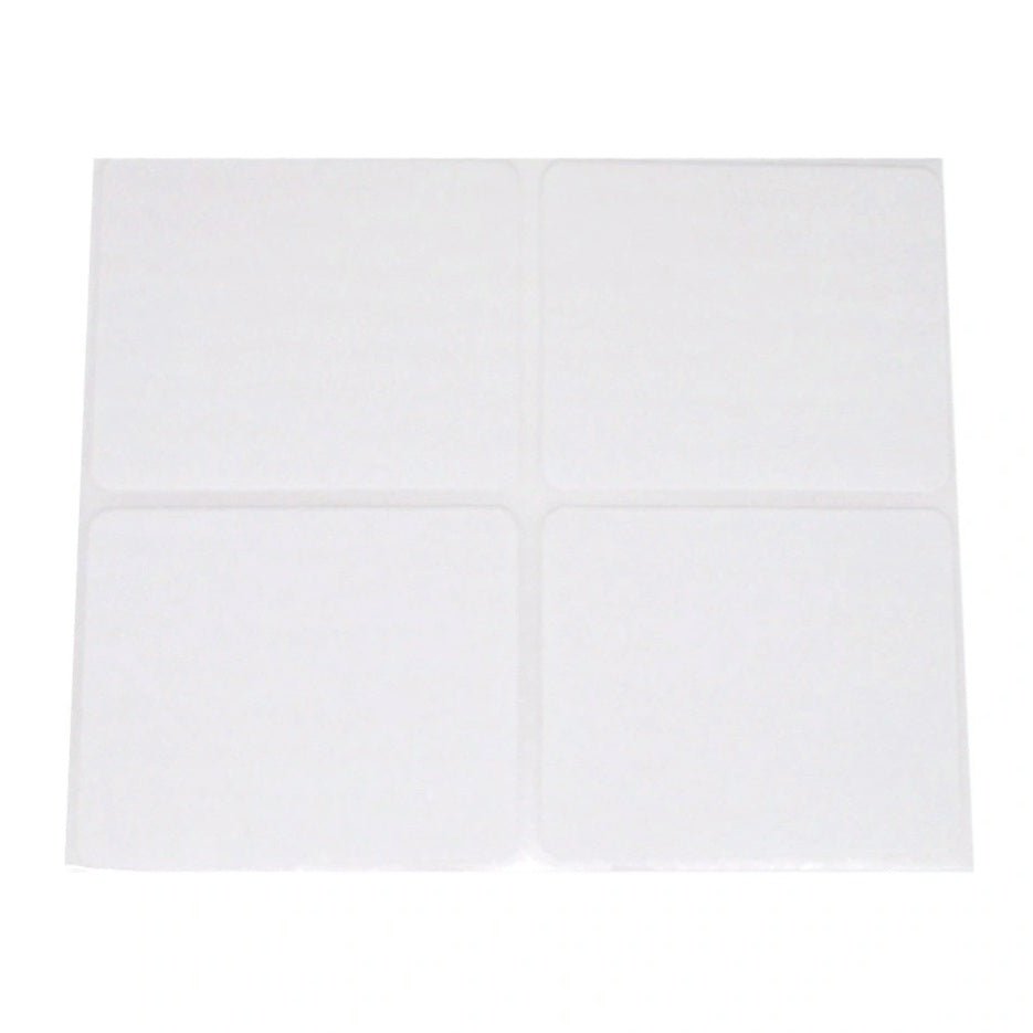 40x50mm Witte Etiketten (20 Stuks) - Multiplaza