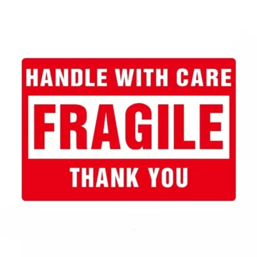 Grote Fragile Stickers (40 Stuks) - Multiplaza