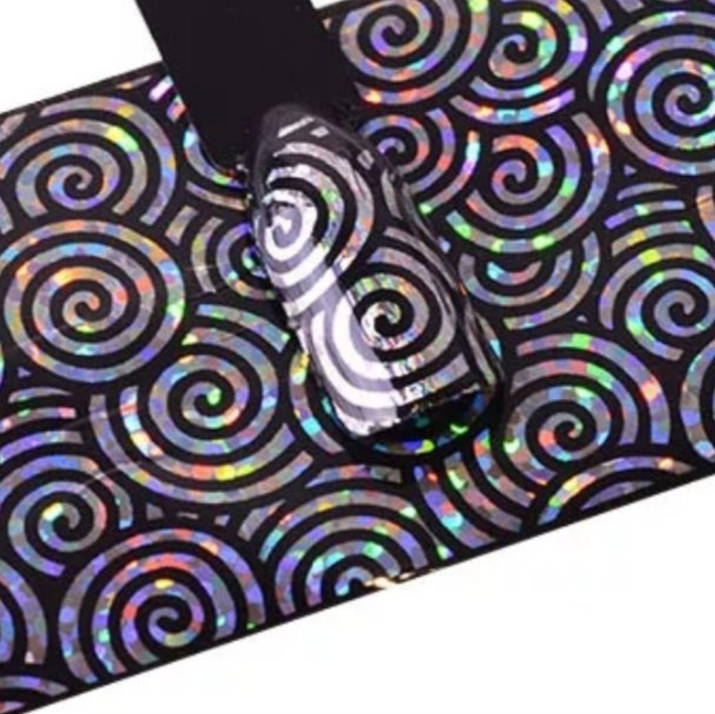 Bloemen Nagelfolie - Multiplaza