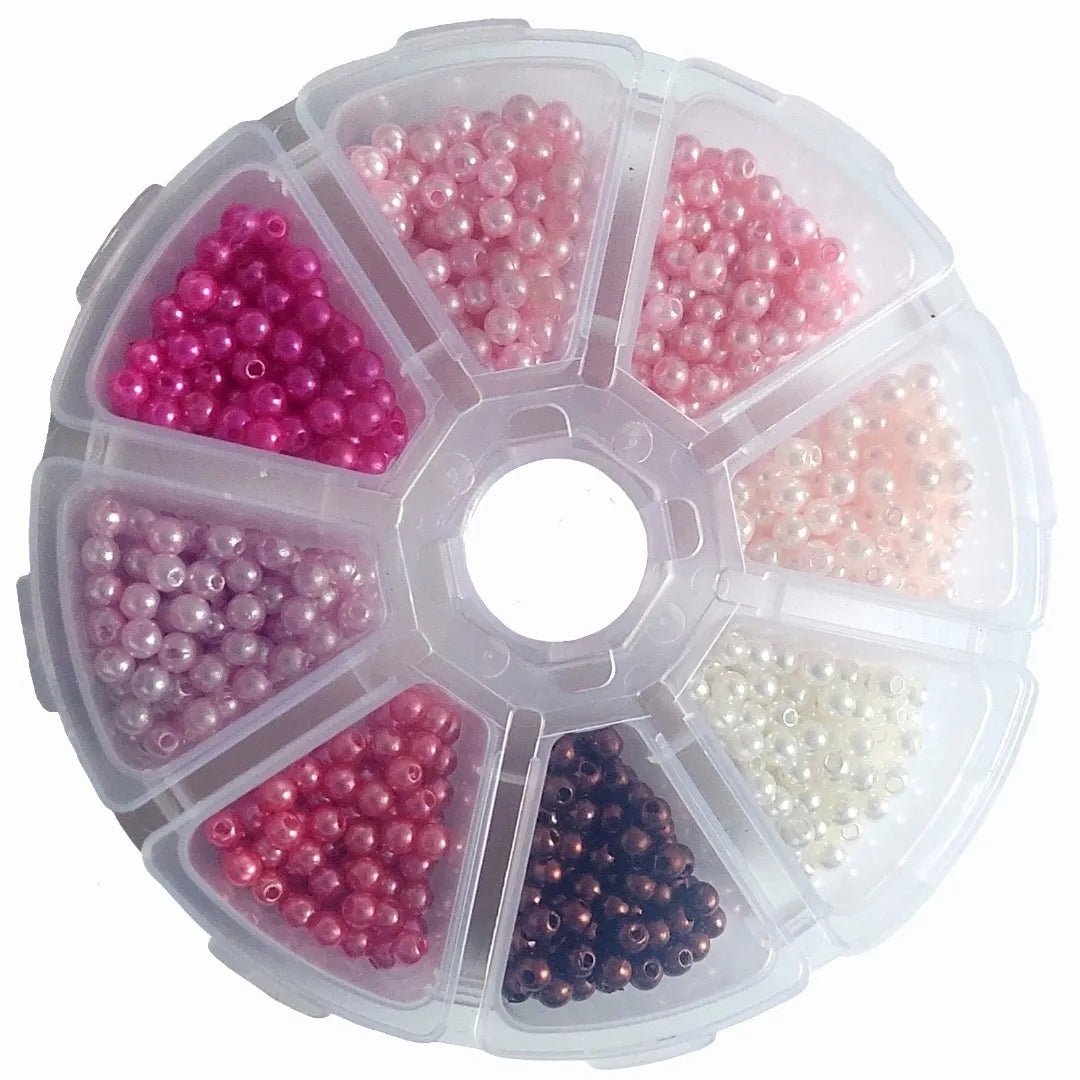 Sorteerdoos parelkralen diverse soorten - Multiplaza