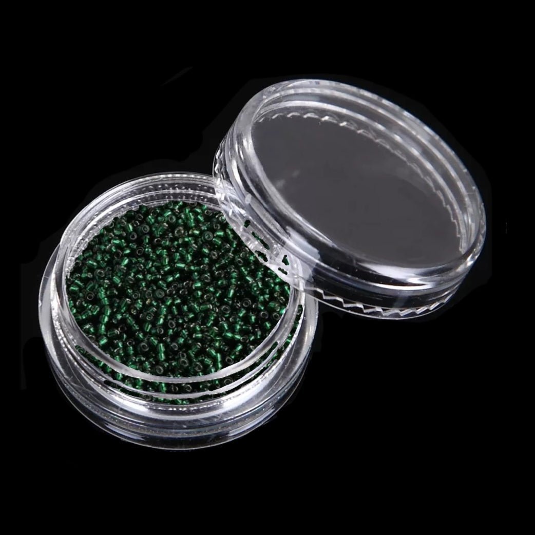 Potje rocailles glaskralen 1,5mm (Diverse kleuren) - Multiplaza