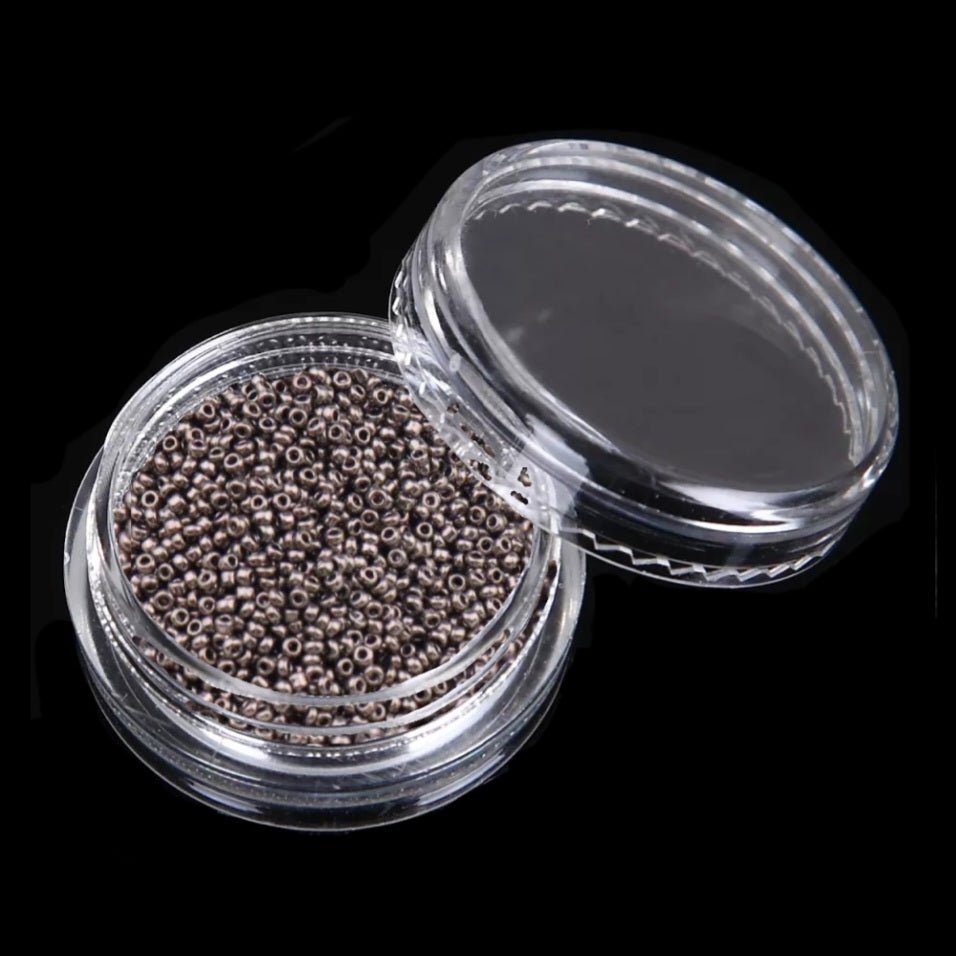 Potje rocailles glaskralen 1,5mm (Diverse kleuren) - Multiplaza