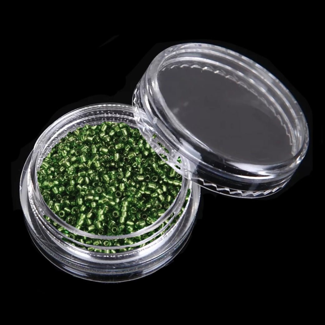 Potje rocailles glaskralen 1,5mm (Diverse kleuren) - Multiplaza