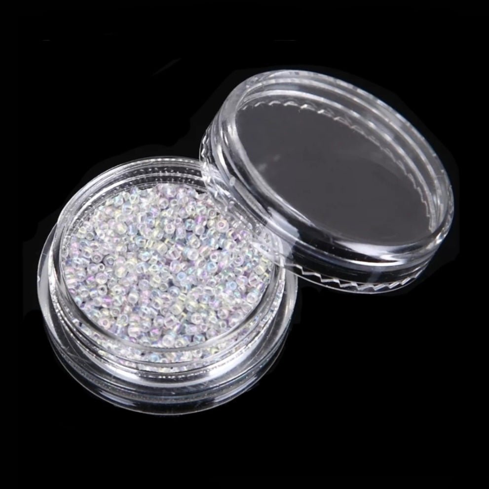 Potje rocailles glaskralen 1,5mm (Diverse kleuren) - Multiplaza