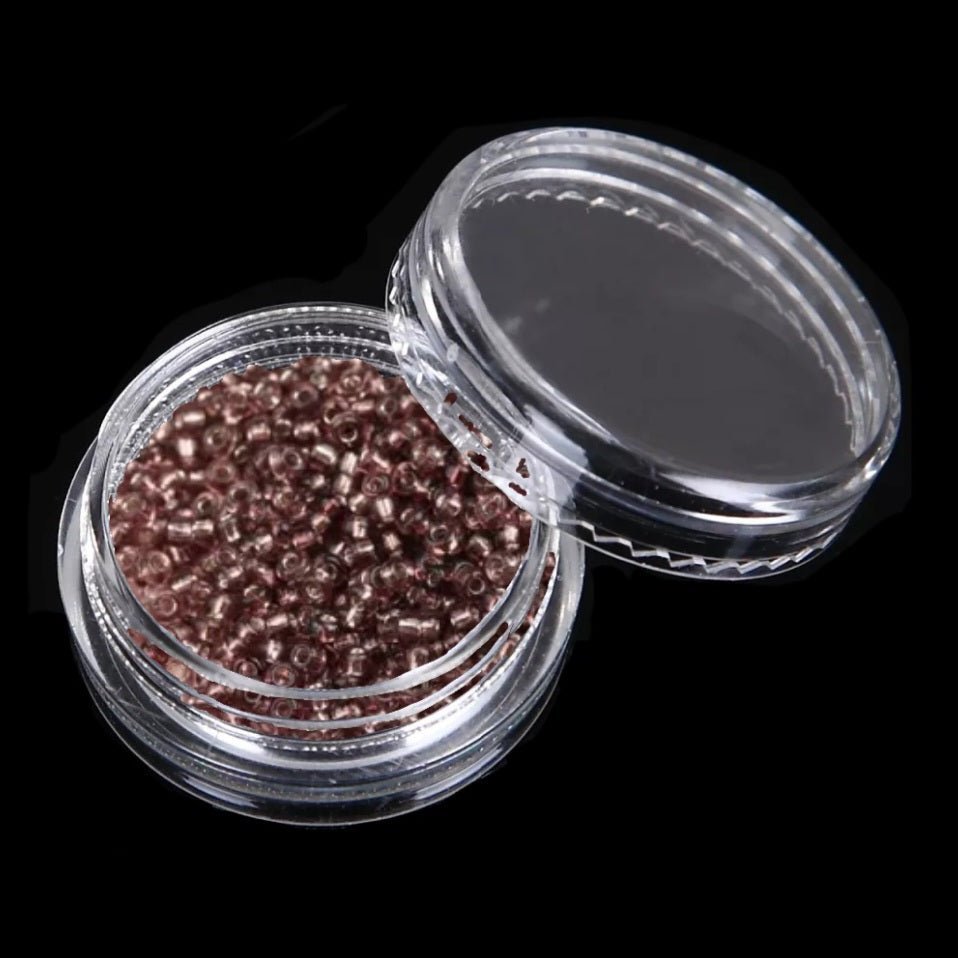 Potje rocailles glaskralen 1,5mm (Diverse kleuren) - Multiplaza